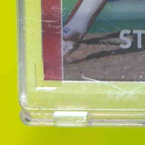 2019 Topps Clearly Authentic Steve Carlton 150 Years of Baseball Auto Red 32/50 - Sports Cards