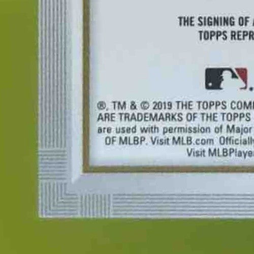2019 Topps Gallery Jake Bauers Auto #41 RC Cleveland Indians - Sports Cards