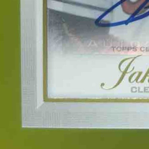 2019 Topps Gallery Jake Bauers Auto #41 RC Cleveland Indians - Sports Cards