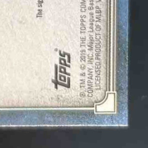 2019 Topps Museum Collection Tommy Pham Signature Swatches Dual Relic /199 Rays - Sports Cards