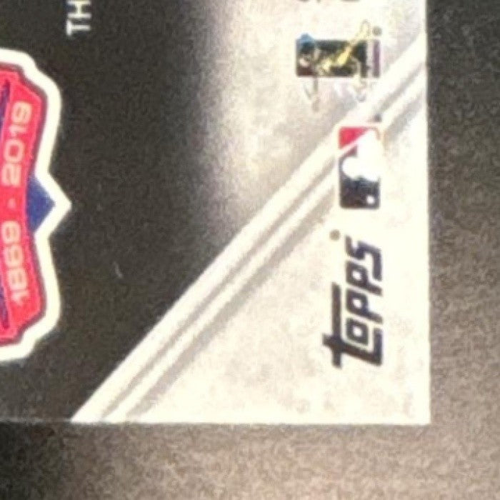 2019 Topps Update Bryce Harper 150th Anniversary Manufactured Patch Phillies - Sports Cards