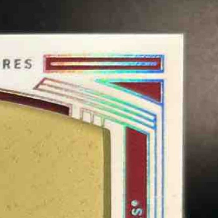 2020-21 National Treasures Collegiate Devin Vassell Patch Auto /10 RC Seminoles - Sports Cards