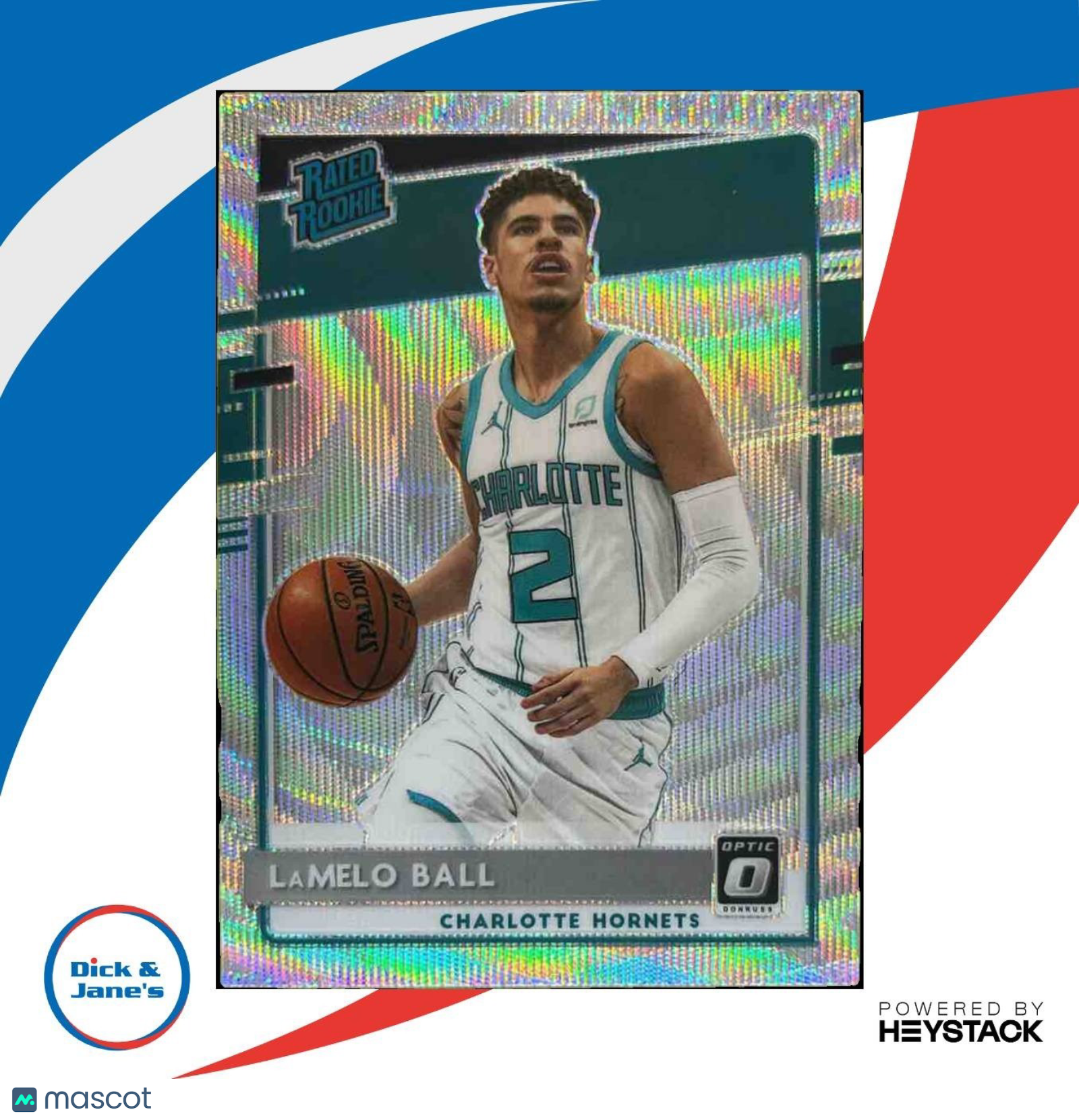 2020-21 Panini Donruss Optic LaMelo Ball Fanatics #153 RC Charlotte Hornets - Sports Cards
