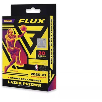 2020/21 Panini Flux Basketball Hanger Box (Lazer Prizms) - NBA Hanger Box