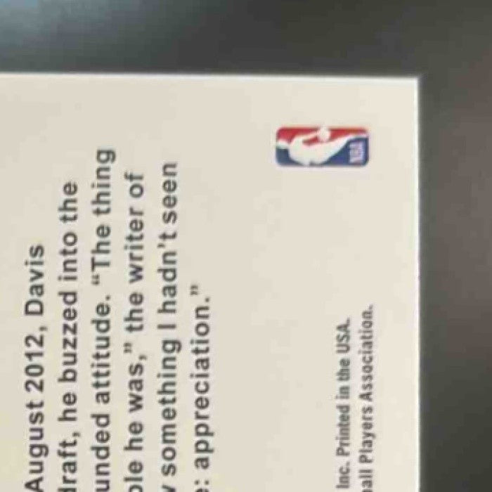 2020-21 Panini Hoops Anthony Davis Slam Explosion #15 - Sports Cards