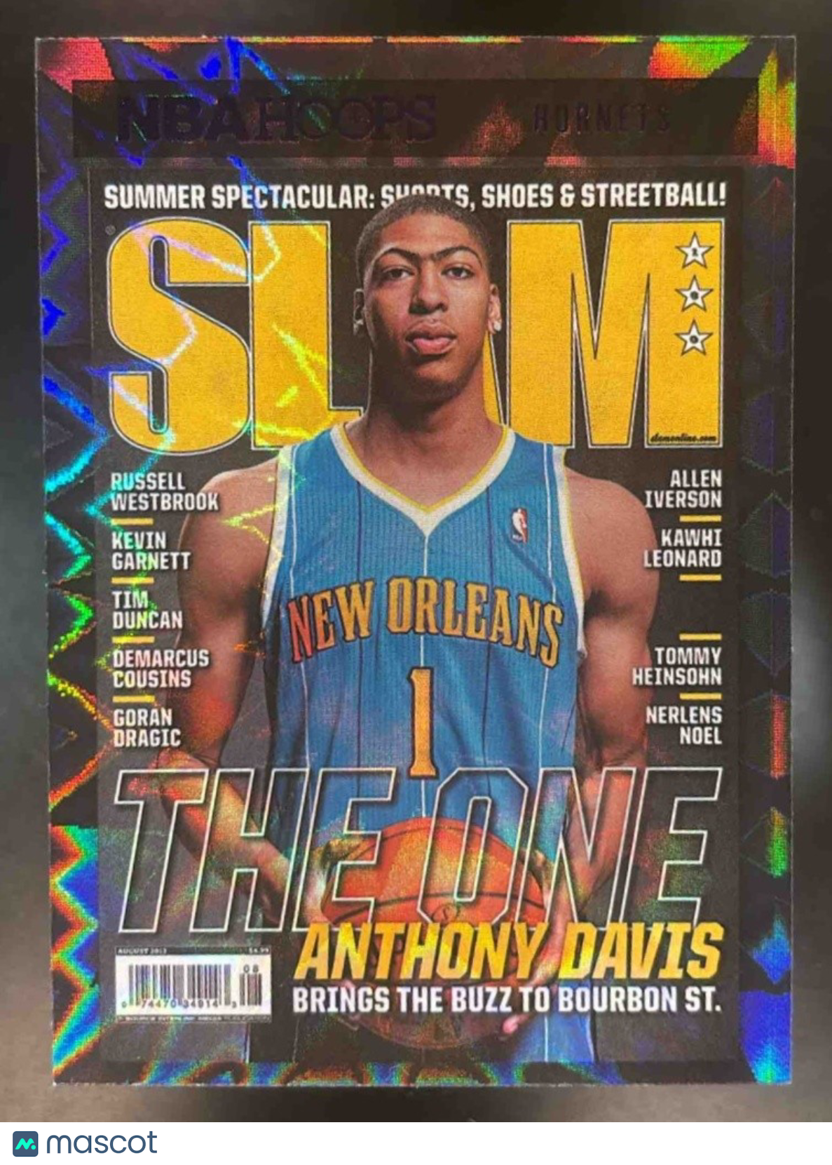 2020-21 Panini Hoops Anthony Davis Slam Explosion #15 - Sports Cards
