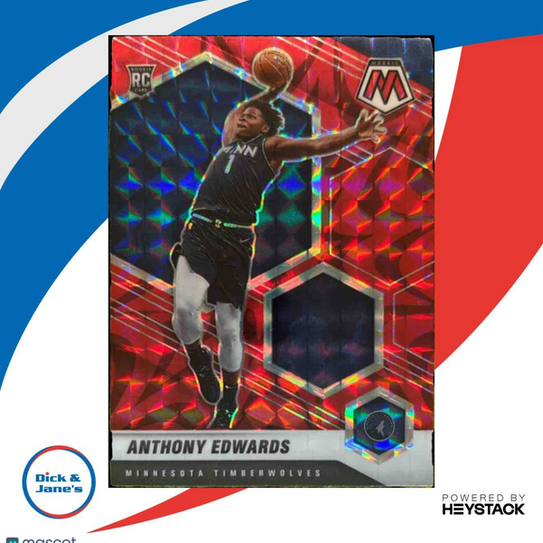 2020-21 Panini Mosaic Anthony Edwards Red #201 RC