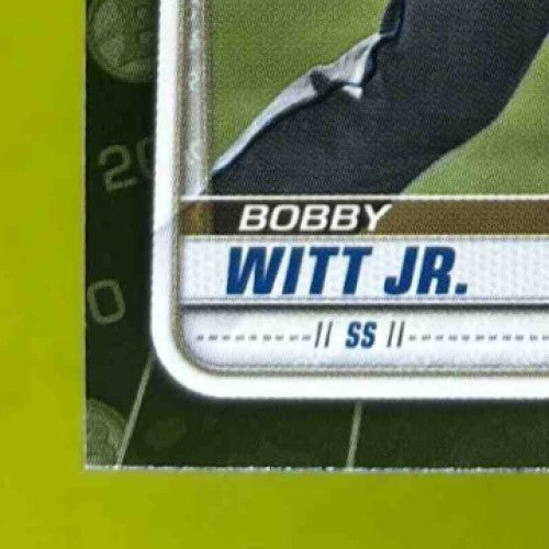2020 Bowman Bobby Witt Jr. Prospects Camo #BP-25 Kansas City Royals - Sports Cards