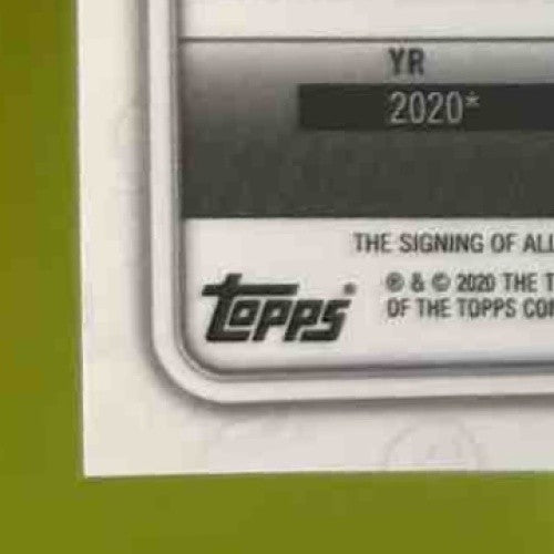 2020 Bowman Draft Adisyn Coffey Chrome Pick Auto Green Refractor /99 White Sox - Sports Cards