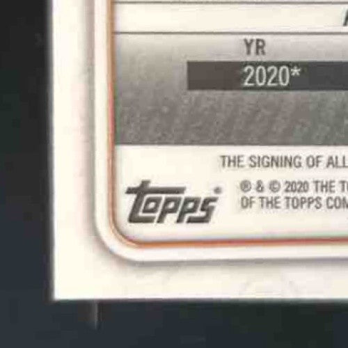 2020 Bowman Draft Alex Santos Chrome Pick Auto #CDA-ASAN Houston Astros - Sports Cards