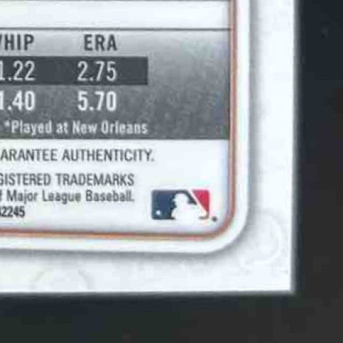 2020 Bowman Draft Eric Orze Chrome Pick Auto Refractor 8/499 New York Mets - Sports Cards