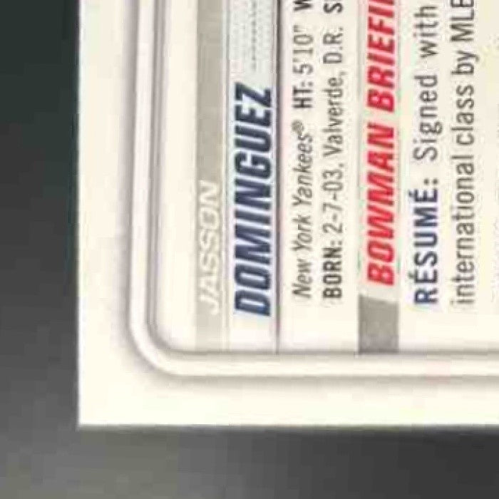 2020 Bowman Jasson Dominguez Chrome Prospects #BCP-8 New York Yankees - Sports Cards