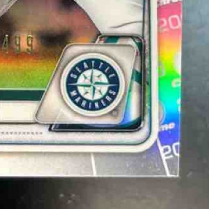 2020 Bowman Julio Rodriguez Chrome Prospects Refractor /499 #BCP-19 Mariners - Sports Cards
