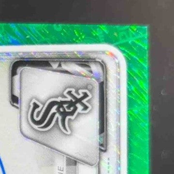 2020 Bowman Lency Delgado Chrome Prospect Auto Green Shimmer Refractor 9/99 - Sports Cards