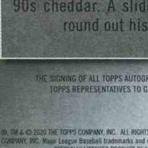 2020 Bowman Platinum Antoine Kelly Top Prospect Auto #TOP-45 Milwaukee Brewers - Sports Cards