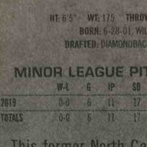 2020 Bowman Platinum Blake Walston Top Prospect Auto Arizona Diamondbacks - Sports Cards