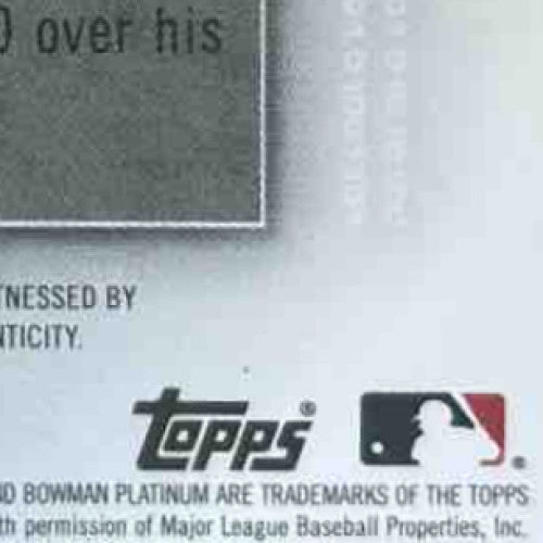 2020 Bowman Platinum Logan Davidson Top Prospect Auto #TOP-37 Oakland Athletics - Sports Cards