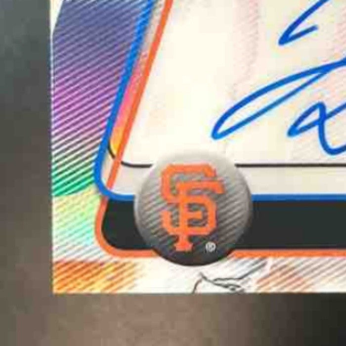 2020 Bowman’s Best Jaylin Davis Best of 2020 Auto Blue /150 RC Giants - Sports Cards