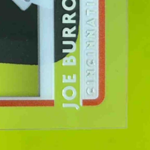 2020 Chronicles Joe Burrow Clearly Donruss Rated Rookie RC Cincinnati Bengals - Sports Cards