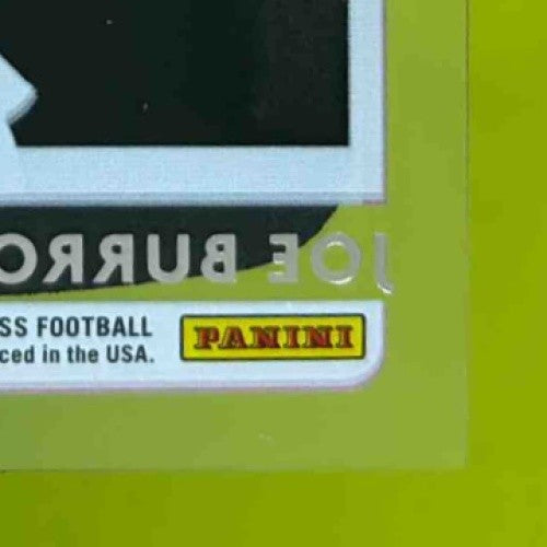 2020 Chronicles Joe Burrow Clearly Donruss Rated Rookie RC Cincinnati Bengals - Sports Cards