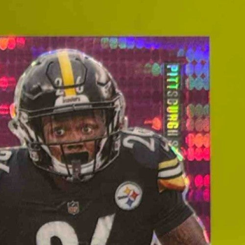 2020 Contenders Optic Anthony McFarland Jr. Purple Pulsar /21 #137 Auto Steelers - Sports Cards