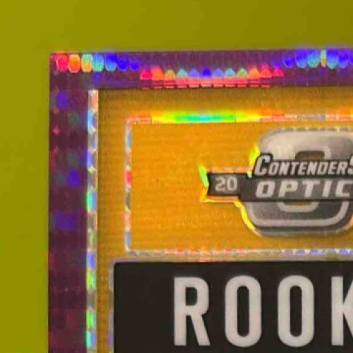 2020 Contenders Optic Anthony McFarland Jr. Purple Pulsar /21 #137 Auto Steelers - Sports Cards