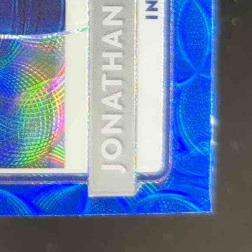 2020 Donruss Optic Jonathan Taylor Blue Scope Prizm #167 RC Indianapolis Colts - Sports Cards