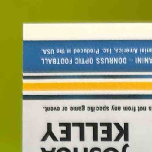 2020 Donruss Optic Joshua Kelley Rookie Phenoms Horizontal Blue Hyper Chargers - Sports Cards