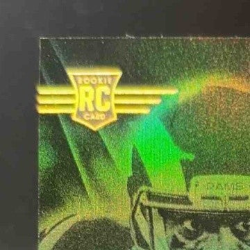 2020 Illusions Van Jefferson Trophy Collection Green 7/10 32 RC Los Angeles Rams - Sports Cards