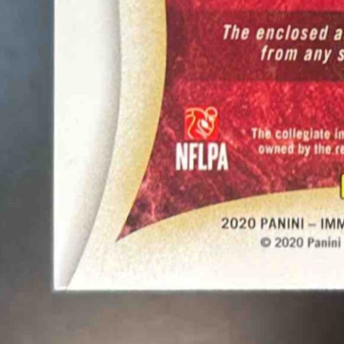 2020 Immaculate Collection Collegiate Tua Tagovailoa Gloves /52 RC Crimson Tide - Sports Cards