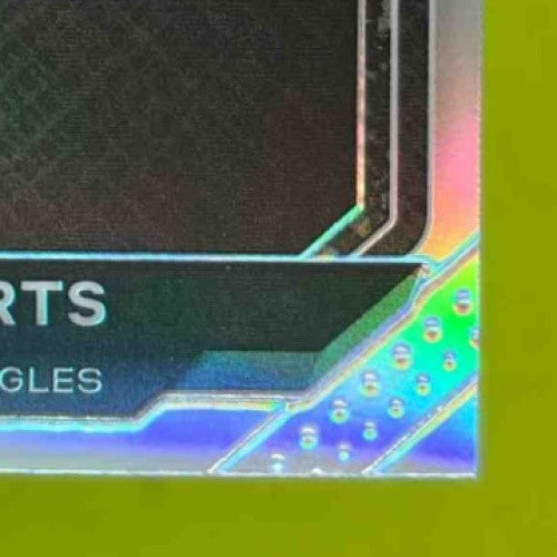 2020 Panini Chronicles Jalen Hurts Prizm Black Silver #PB-19 RC Eagles - Sports Cards