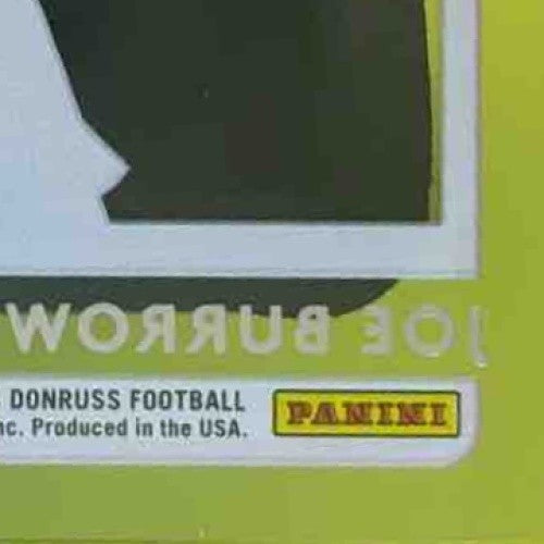2020 Panini Chronicles Joe Burrow Clearly Donruss Rated Rookie RC Bengals - Sports Cards