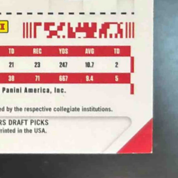 2020 Panini Contenders Draft Picks J.K. Dobbin /15 RC Auto Ohio State Buckeyes - Sports Cards