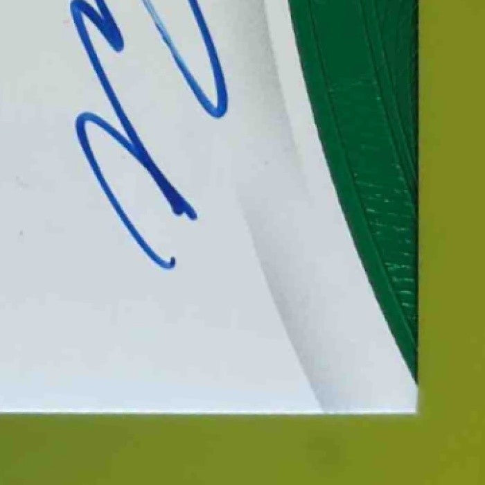 2020 Panini Flawless Collegiate Maxx Crosby Team Logo Signatures Emerald /5 Auto - Sports Cards