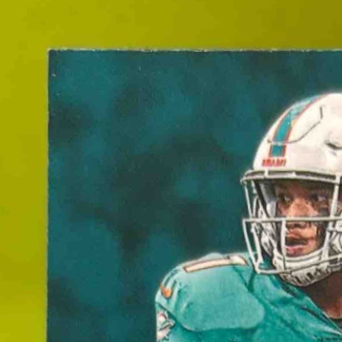 2020 Panini Mosaic Tua Tagovailoa Prizm Red #203 RC Miami Dolphins - Sports Cards