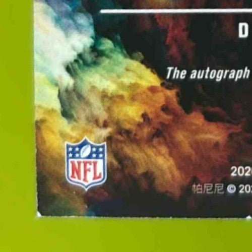 2020 Panini Origins D Andre Swift Auto Silver Ink 10/35 #OA-DS RC Detroit Lions - Sports Cards