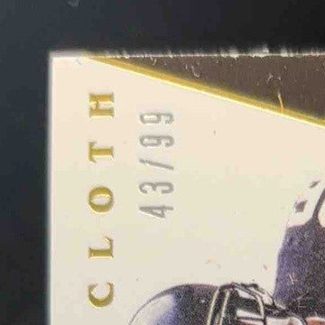 2020 Panini Plates & Patches Rod Woodson Canton Cloth /99 Pittsburgh Steelers - Sports Cards
