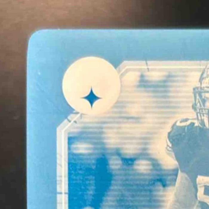 2020 Panini Playbook Devin Bush II Signatures Printing Plate Cyan 1/1 #27 Auto - Sports Cards