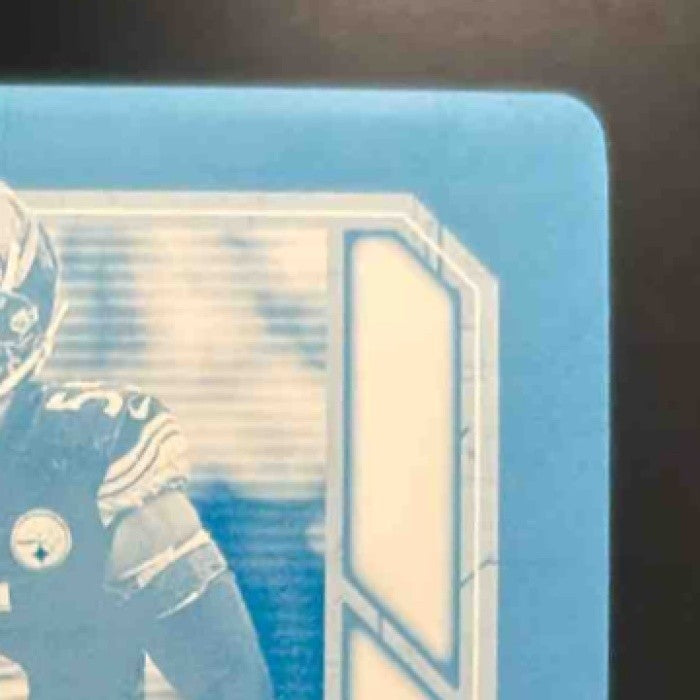 2020 Panini Playbook Devin Bush II Signatures Printing Plate Cyan 1/1 #27 Auto - Sports Cards