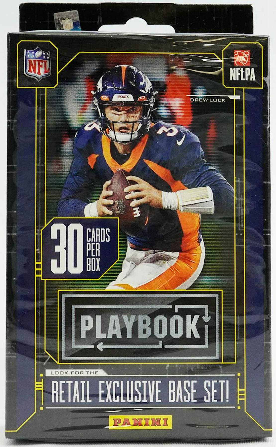 2020 Panini Playbook Football Hanger Box (Orange Parallels) - NFL Hanger