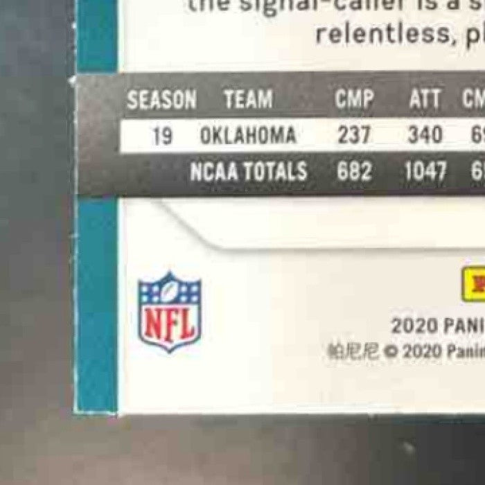 2020 Panini Prizm Jalen Hurts #343 RC Philadelphia Eagles - Sports Cards