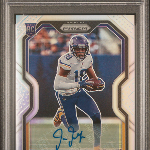 2020 Panini Prizm Justin Jefferson Autograph Rookie