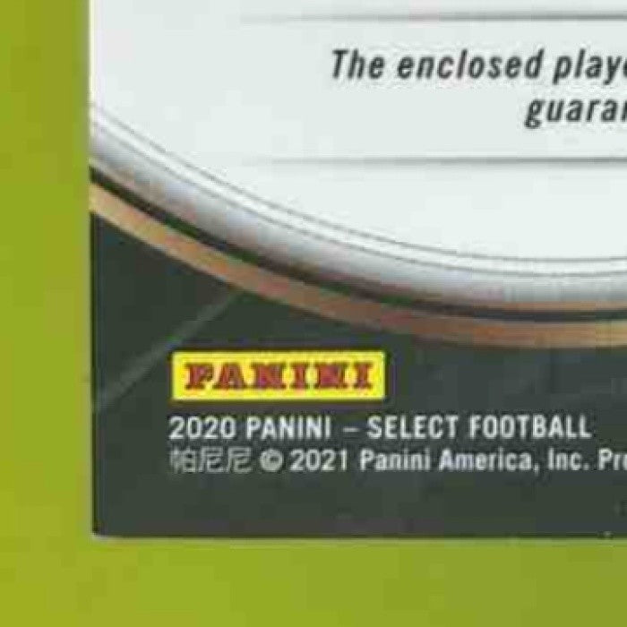 2020 Panini Select Tyler Lockett Signature Memorabilia Blue /49 Auto Seahawks - Sports Cards