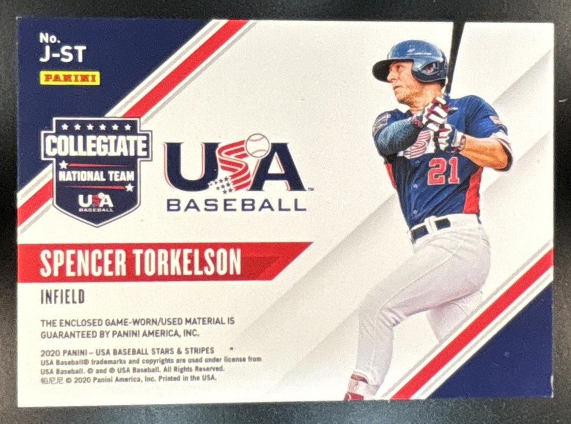 2020 Panini USA Baseball Stars & Stripes Spencer Torkelson Jumbo #J-ST - Sports Cards