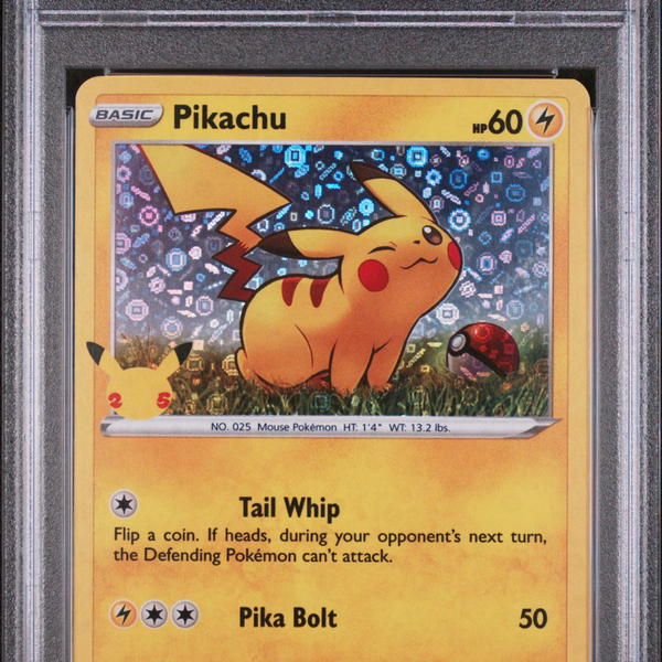 2020 Pokemon SWSH Black Star Promo Pikachu #039 '21