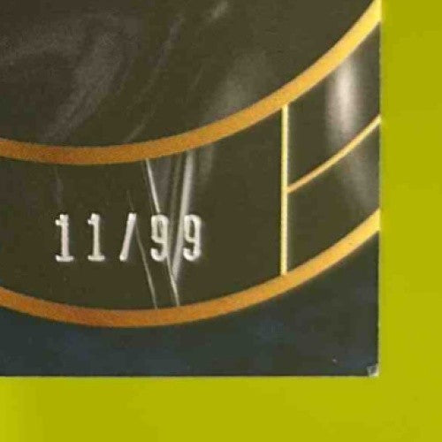 2020 Select Jerry Jeudy Jumbo Rookie Signature Swatches Prizm 11/99 Auto Broncos - Sports Cards