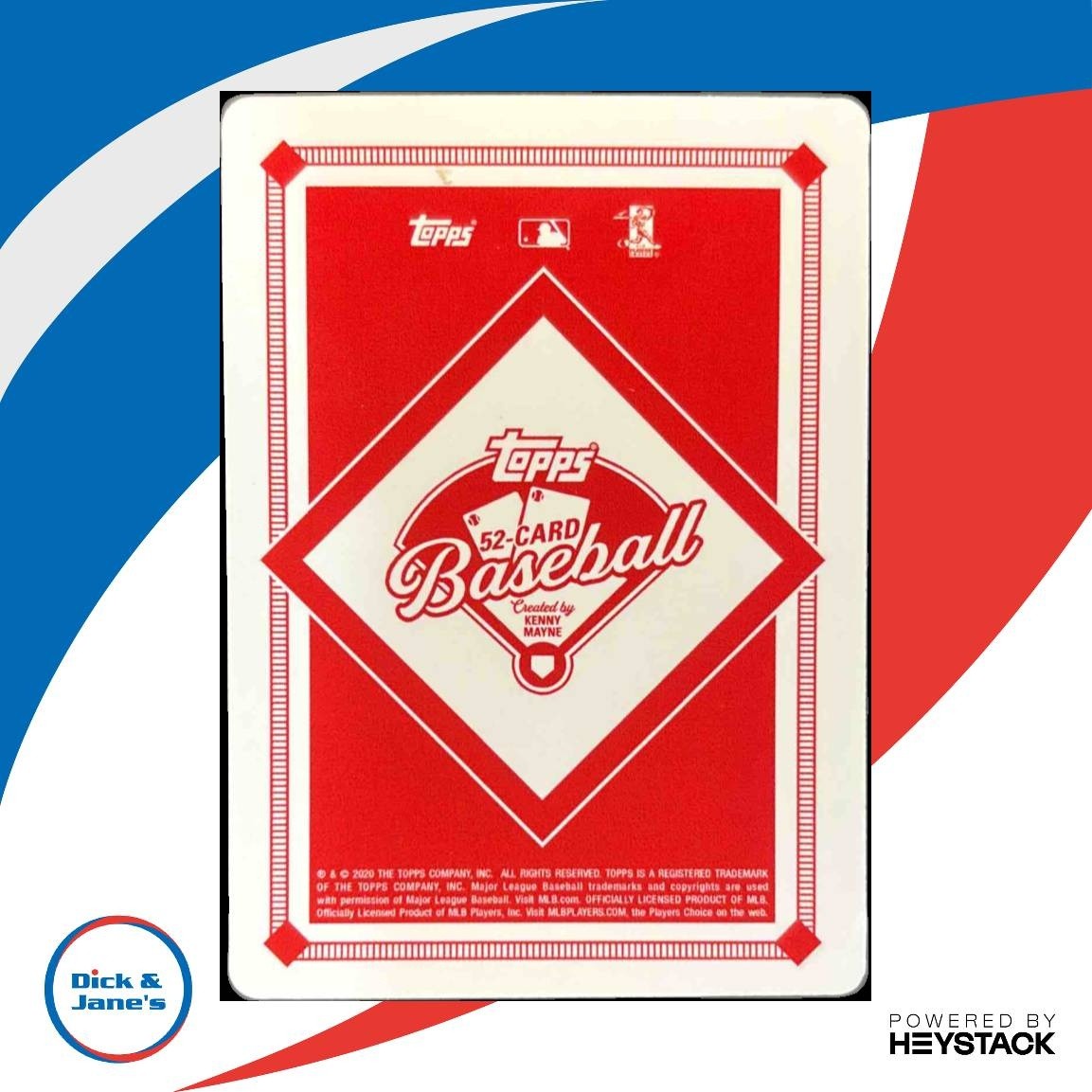 2020 Topps 52 Card Baseball Game Series 2 Mike Trout #A glove Los Angeles Angels - Sports Cards