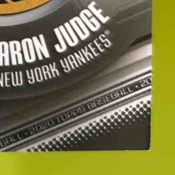 2020 Topps Aaron Judge Global Game Medallion Black 50/149 New York Yankees - Sports Cards