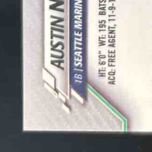 2020 Topps Chrome Austin Nola Rookie Auto #RA-AN RC Seattle Mariners - Sports Cards