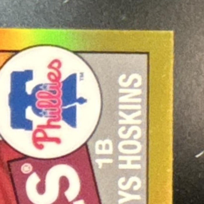 2020 Topps Chrome Rhys Hoskins 1985 Baseball Gold /50 #85TC-20 Phillies - Sports Cards